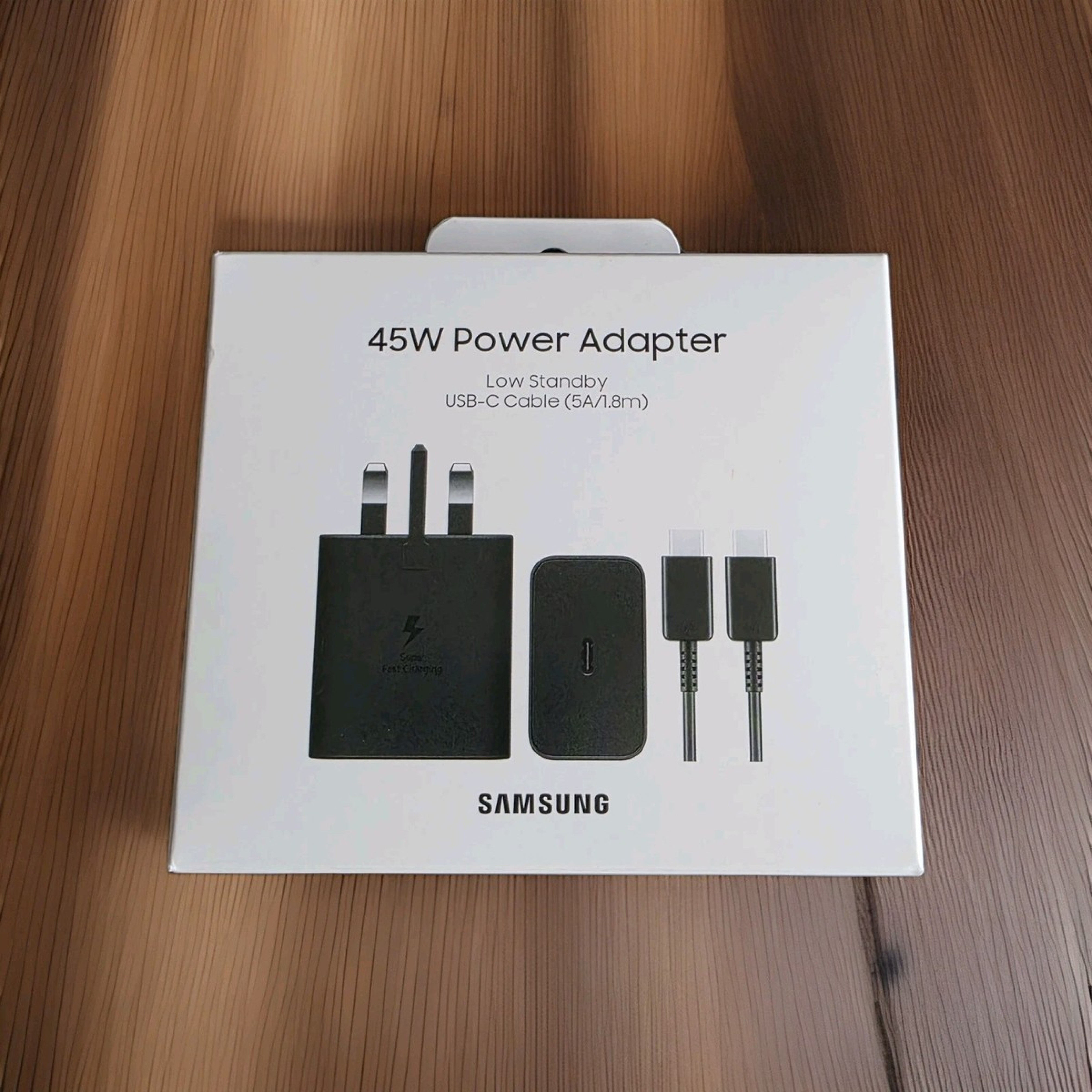 8806095489636 - EP-T4511 45W POWER ADAPTER USB-C TO USB-C CABLE 5A 1.8M ...